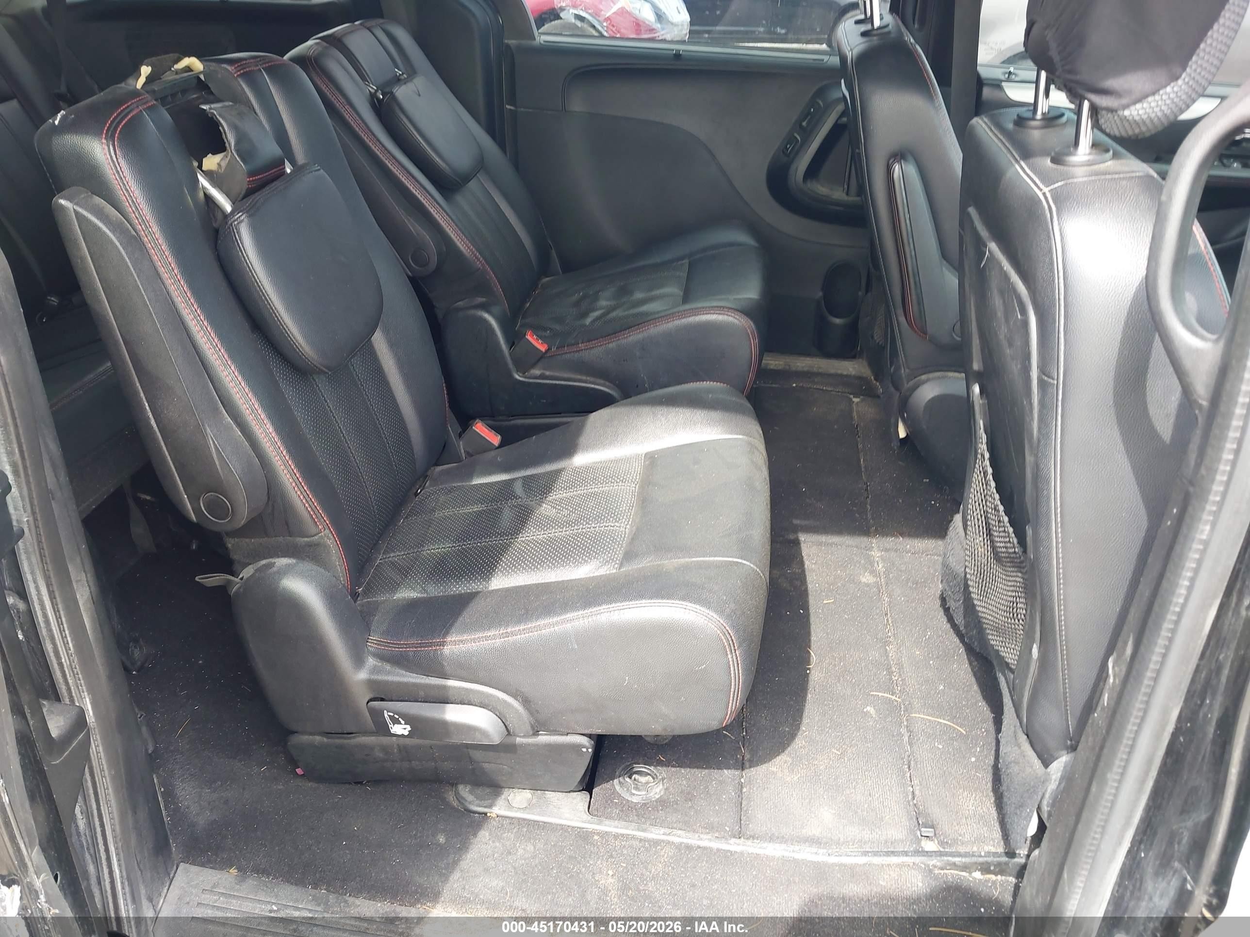 2014 Dodge Grand Caravan R/t Black vin: 2C4RDGEG6ER309558