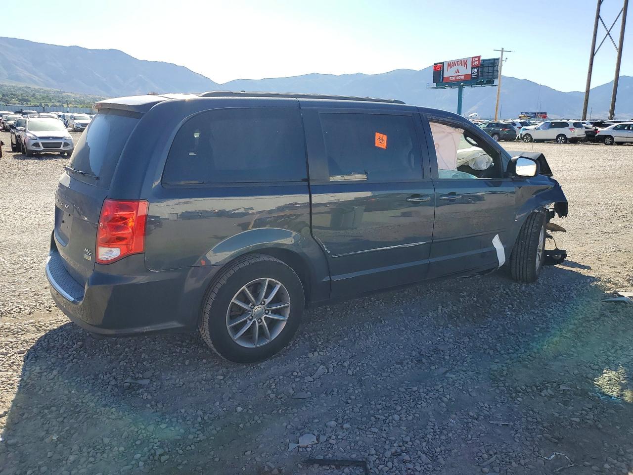 2014 Dodge Grand Caravan R Gray vin: 2C4RDGEG6ER385443