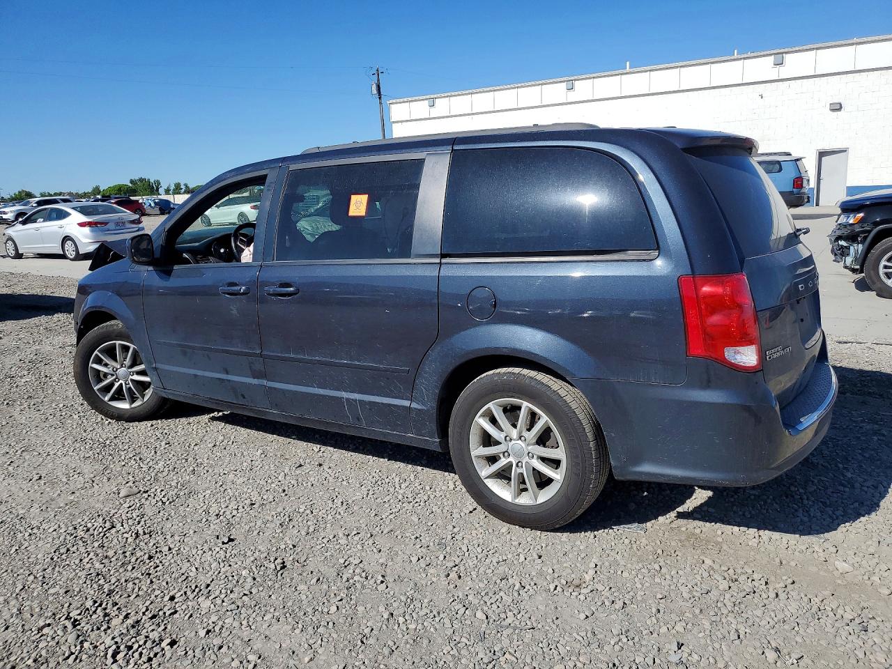 2014 Dodge Grand Caravan R Gray vin: 2C4RDGEG6ER385443
