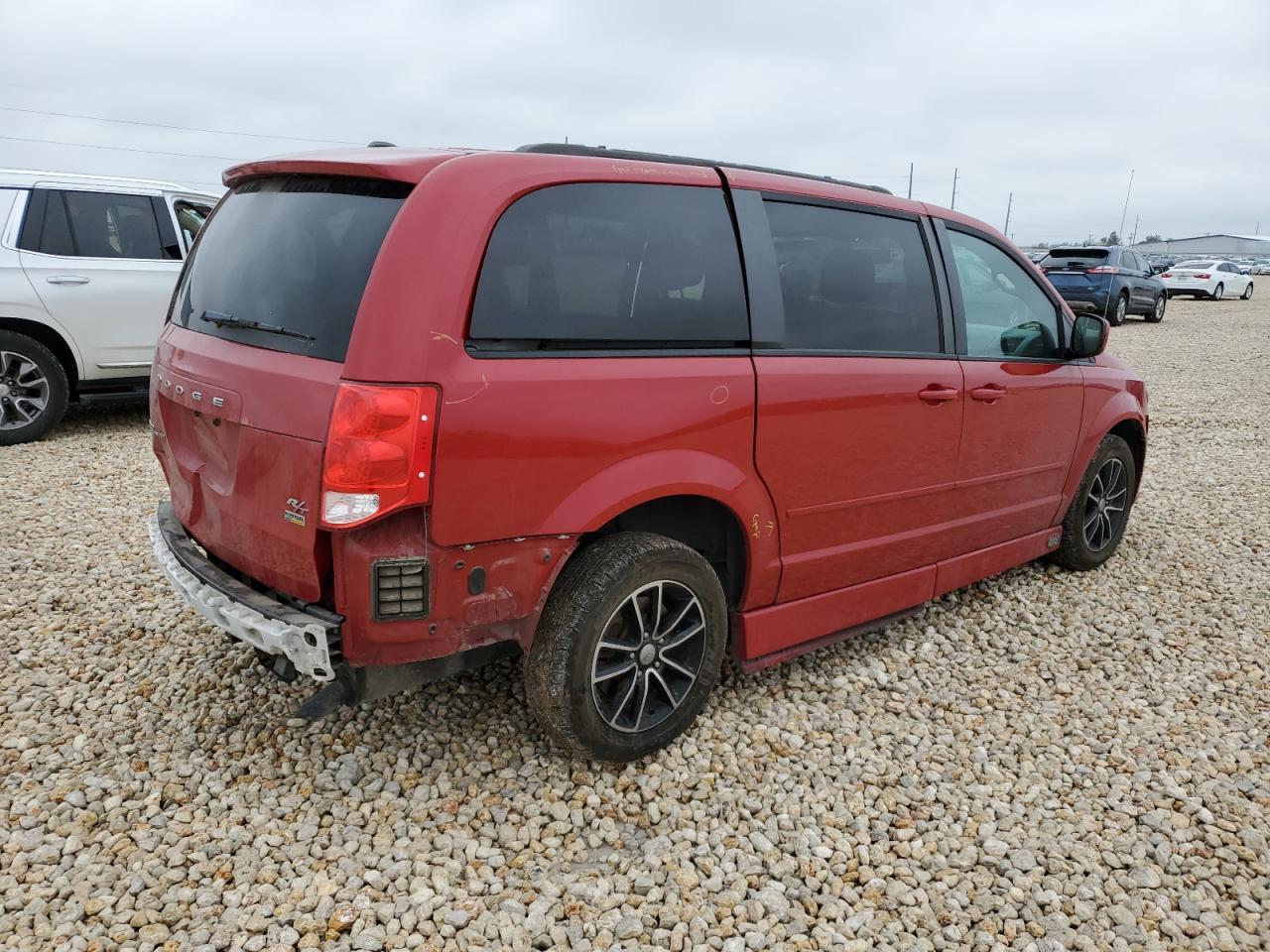 2016 Dodge Grand Caravan R/t Red vin: 2C4RDGEG6GR224822