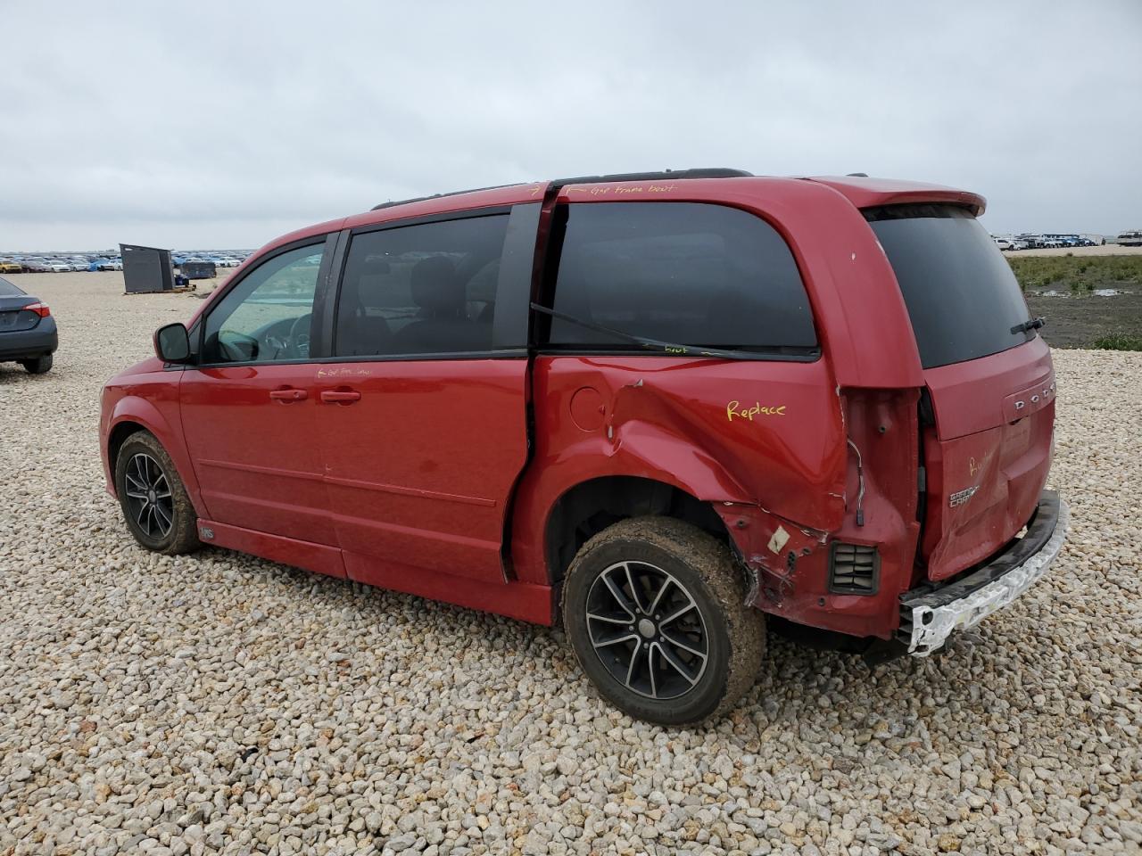 2016 Dodge Grand Caravan R/t Red vin: 2C4RDGEG6GR224822