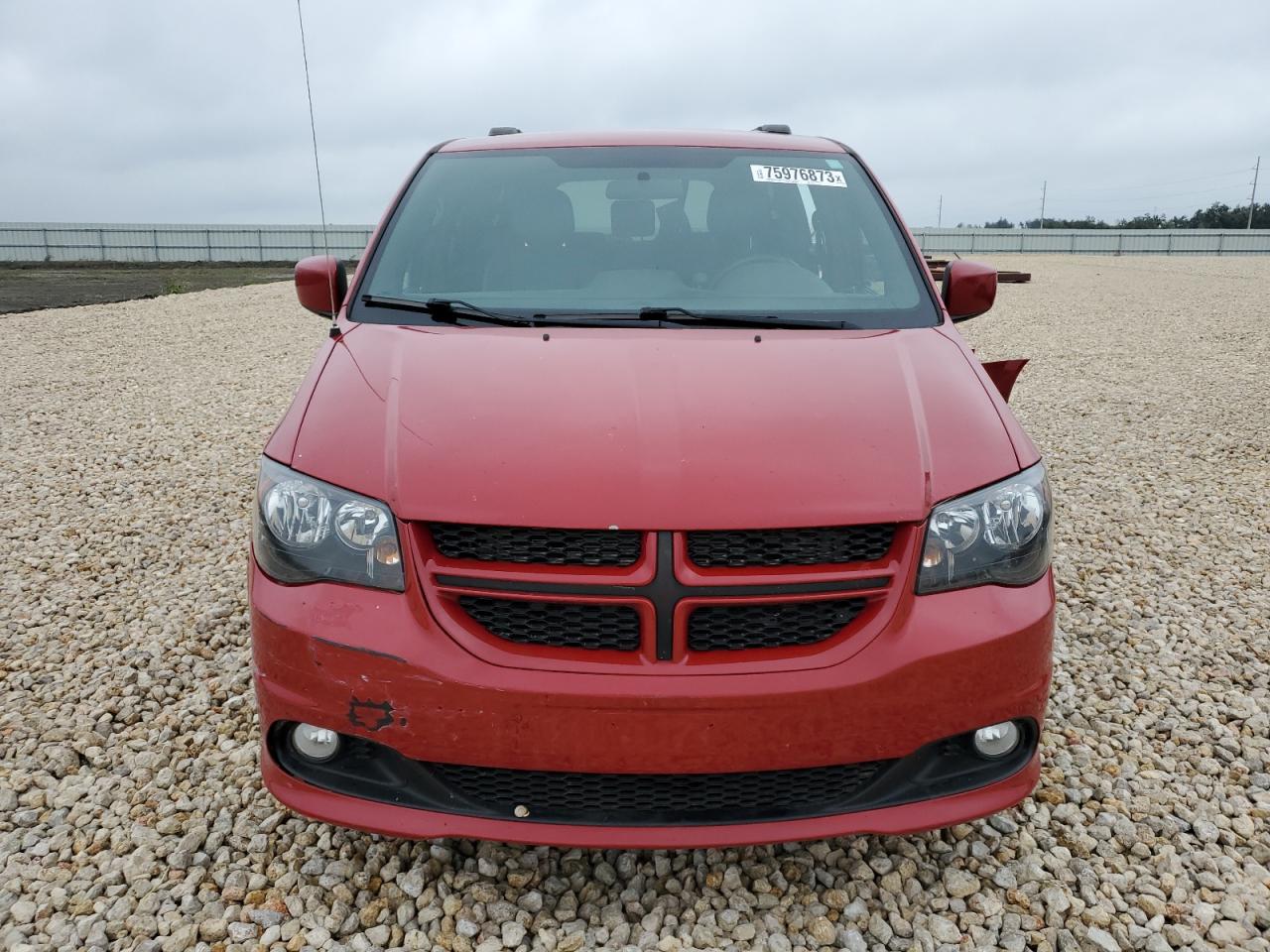 2016 Dodge Grand Caravan R/t Red vin: 2C4RDGEG6GR224822