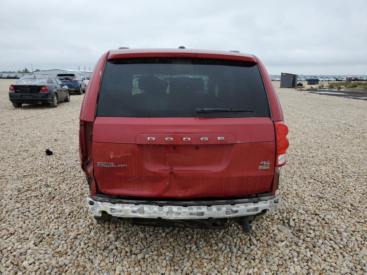 2016 Dodge Grand Caravan R/t Red vin: 2C4RDGEG6GR224822