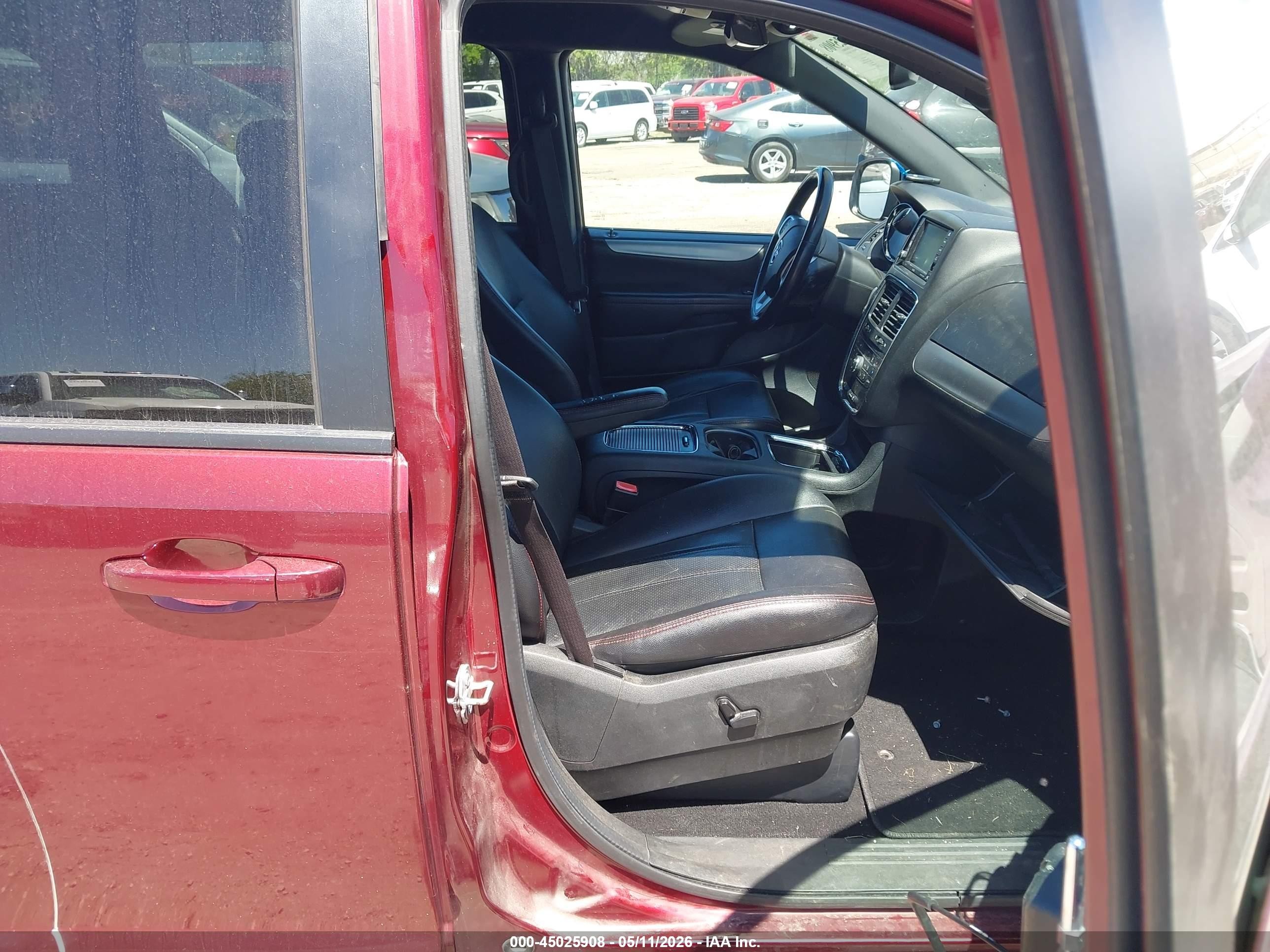 2018 Dodge Grand Caravan Gt Red vin: 2C4RDGEG6JR343090