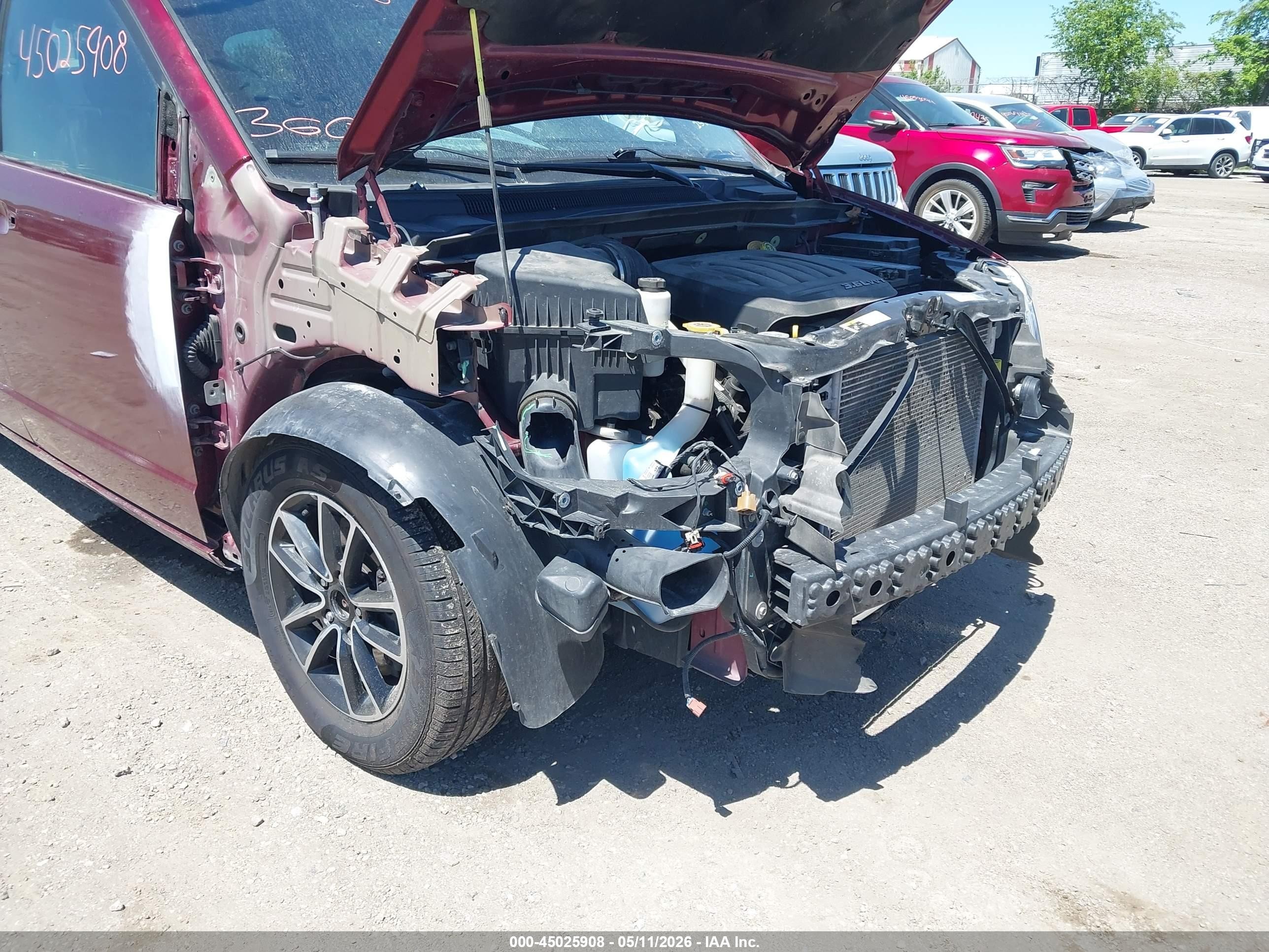 2018 Dodge Grand Caravan Gt Red vin: 2C4RDGEG6JR343090
