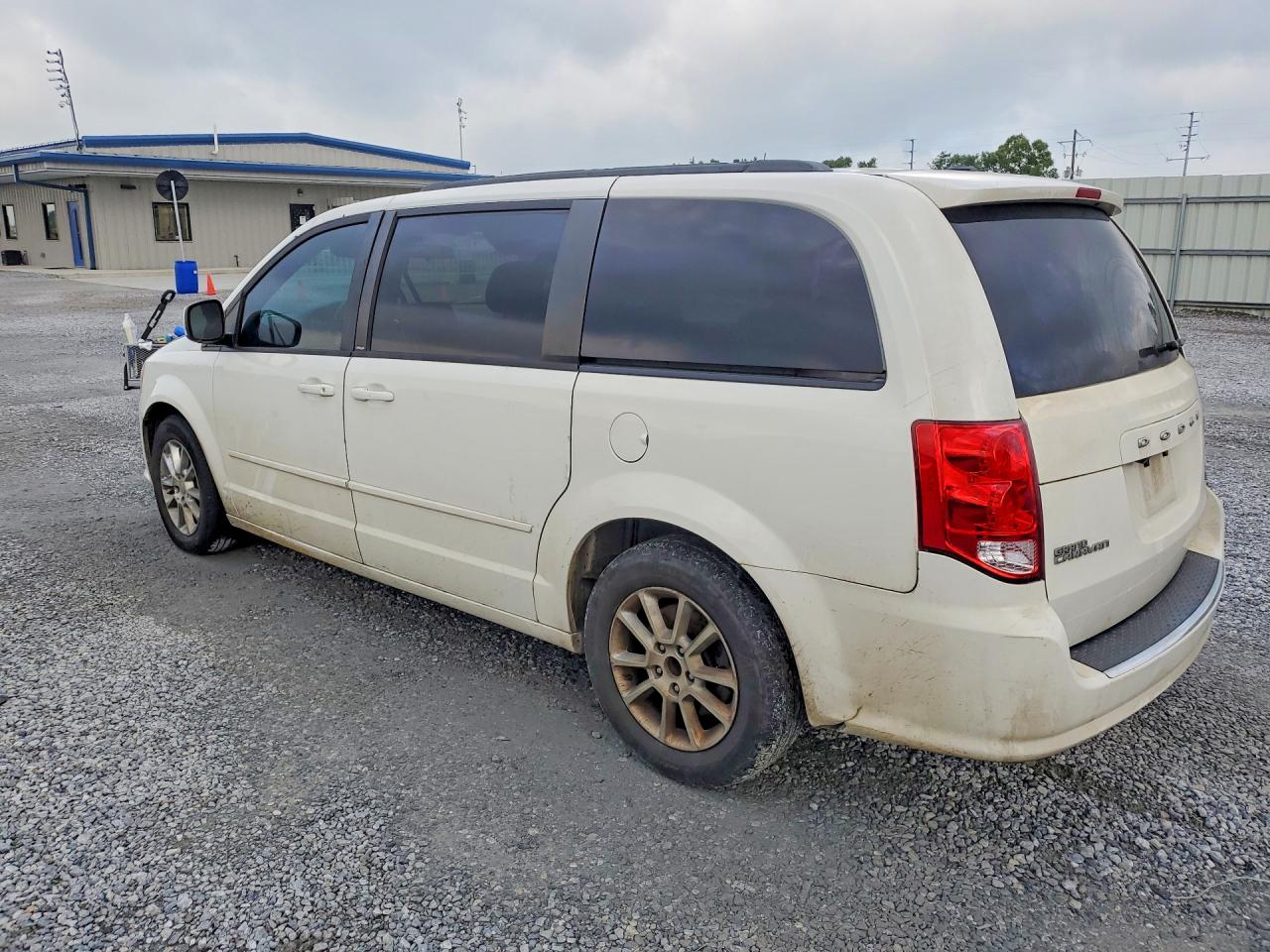 2013 Dodge Grand Caravan R White vin: 2C4RDGEG7DR624187