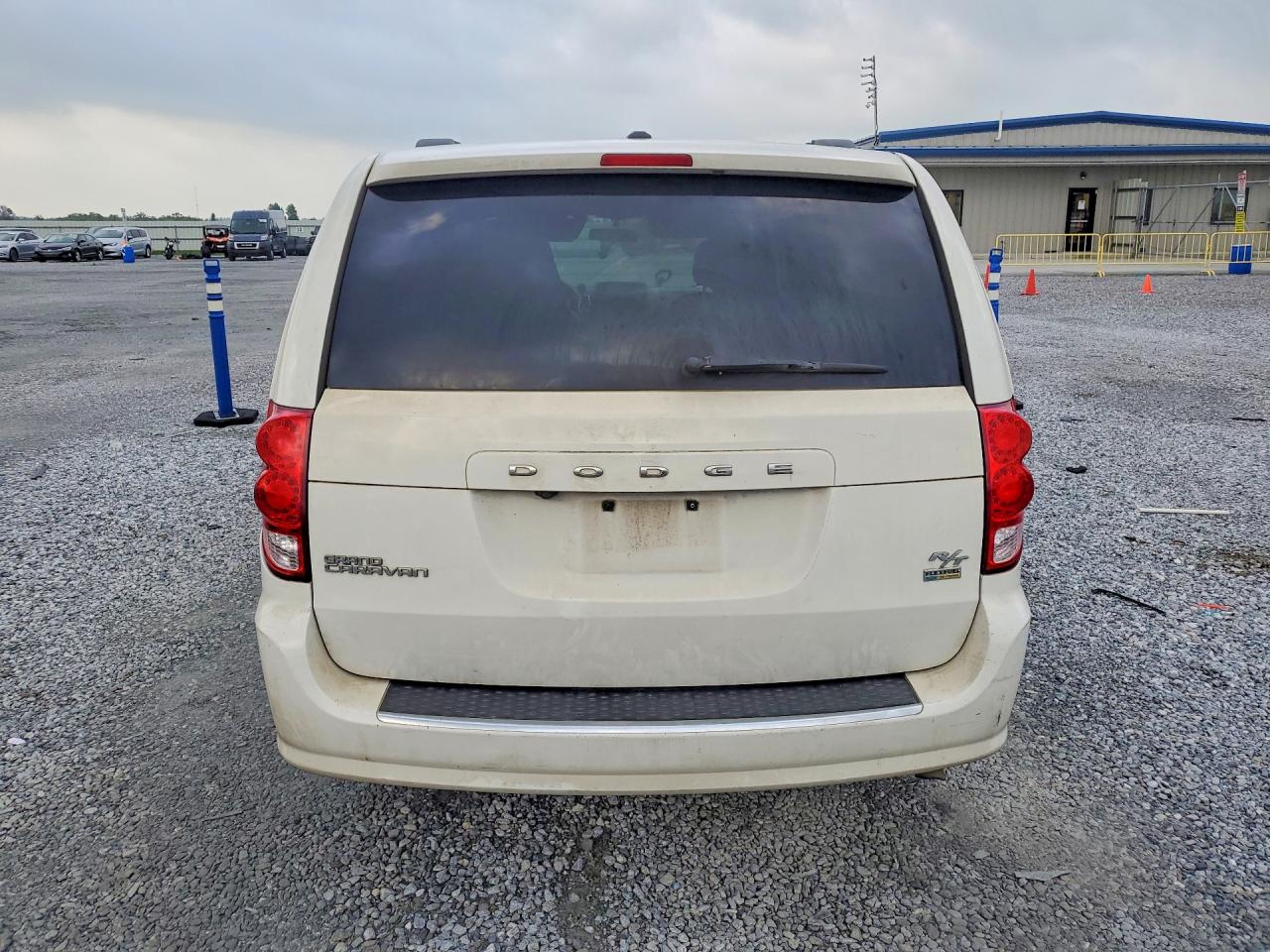 2013 Dodge Grand Caravan R White vin: 2C4RDGEG7DR624187
