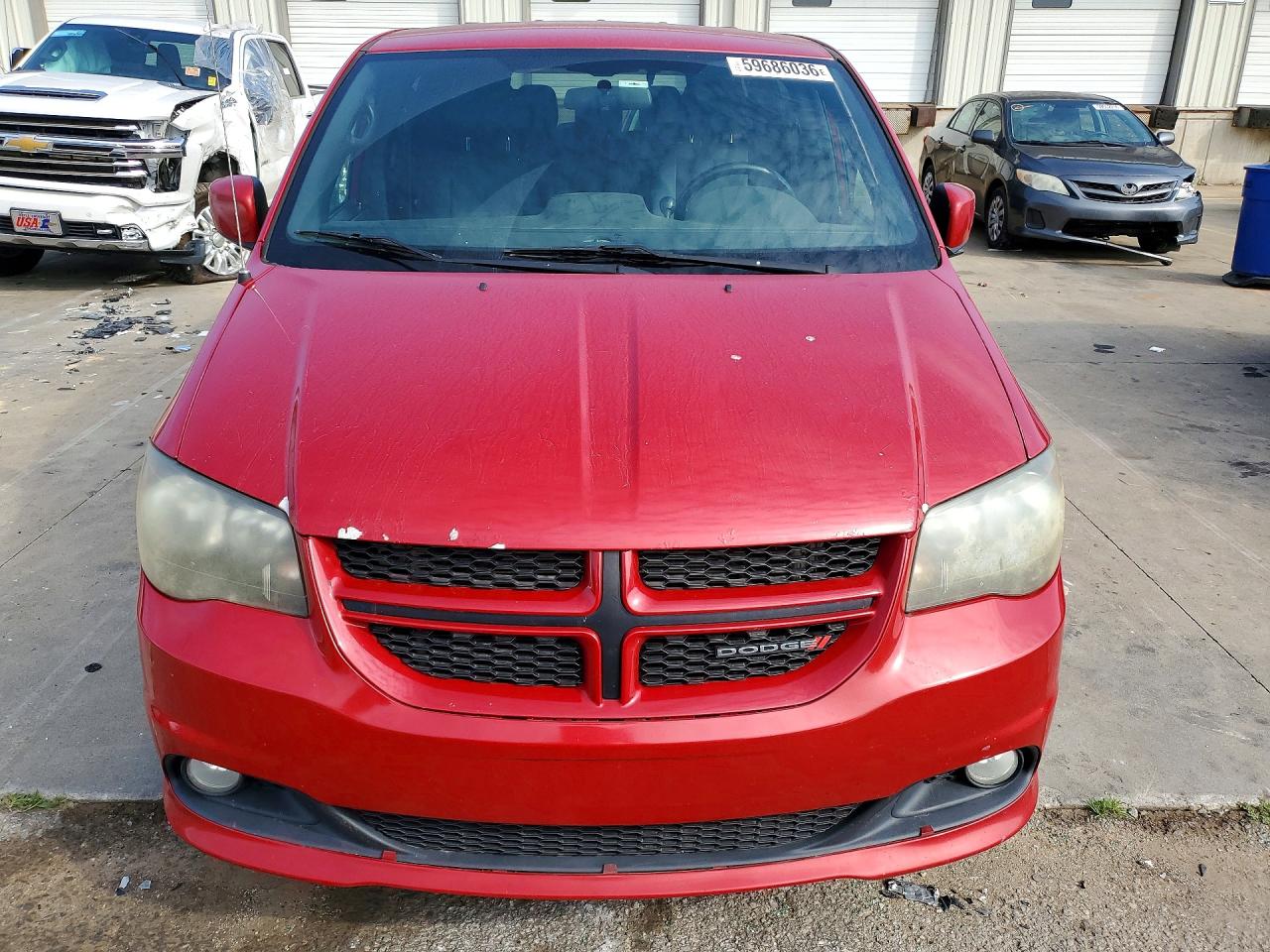 2014 Dodge Grand Caravan R/t Red vin: 2C4RDGEG7ER178415