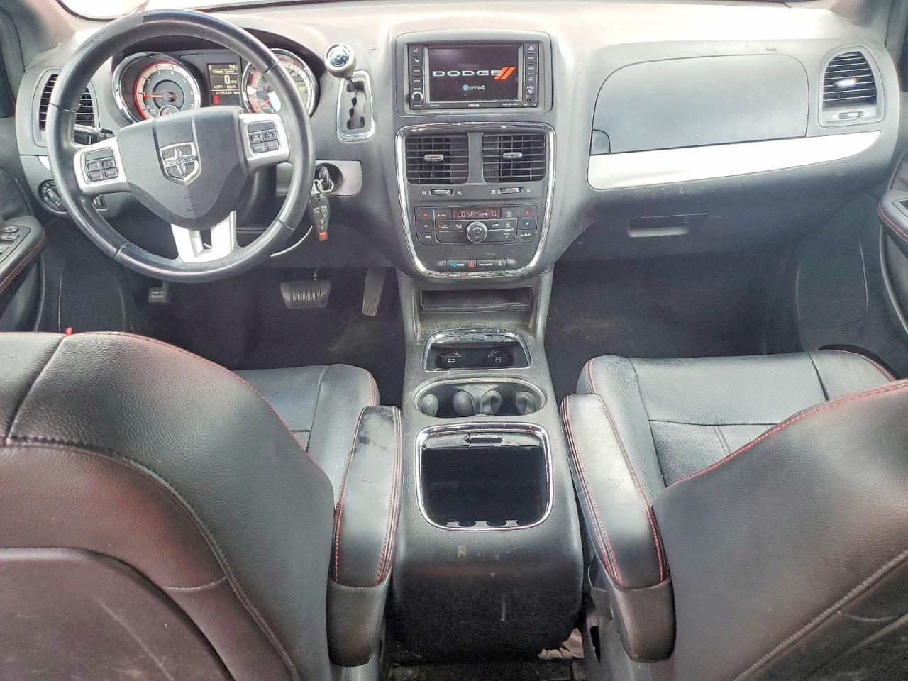 2014 Dodge Grand Caravan R Красный vin: 2C4RDGEG7ER337451