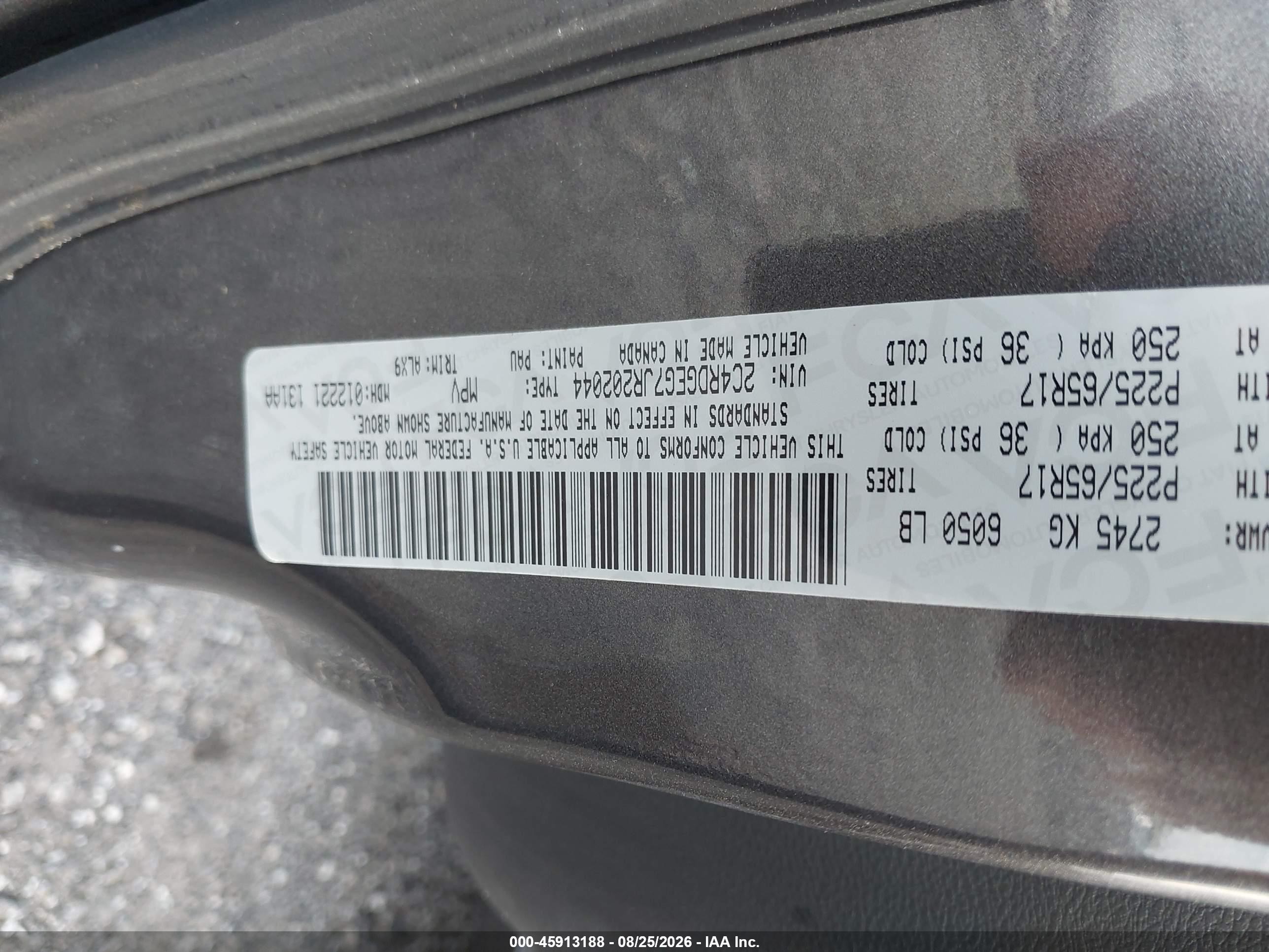 2018 Dodge Grand Caravan Gt Gray vin: 2C4RDGEG7JR202044