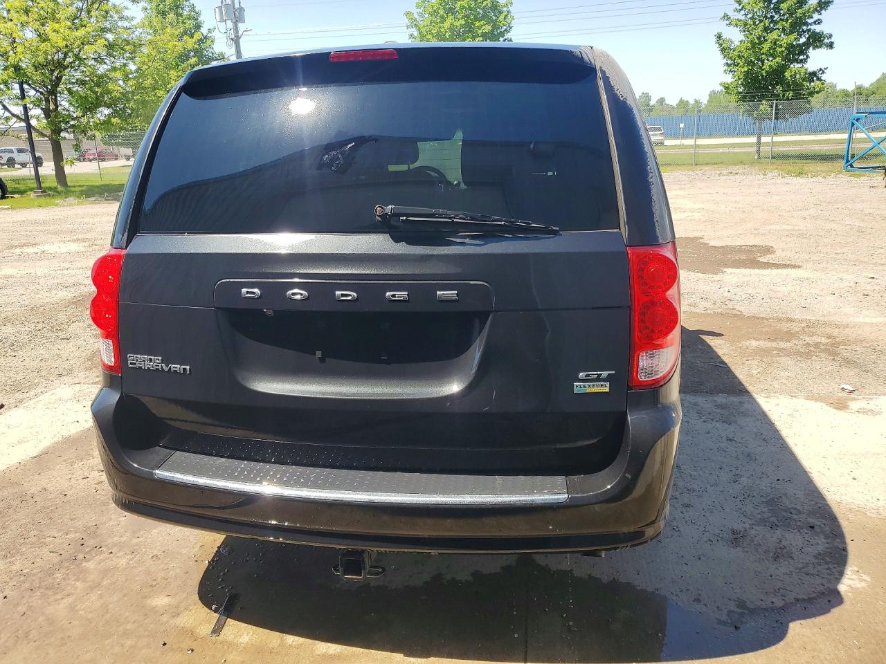 2019 Dodge Grand Caravan Gt Черный vin: 2C4RDGEG7KR515788