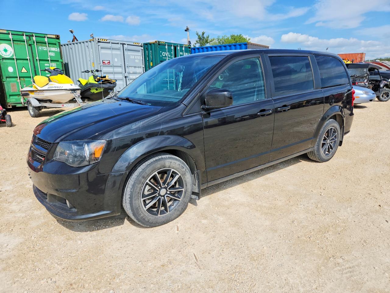 2019 Dodge Grand Caravan Gt Black vin: 2C4RDGEG7KR582178