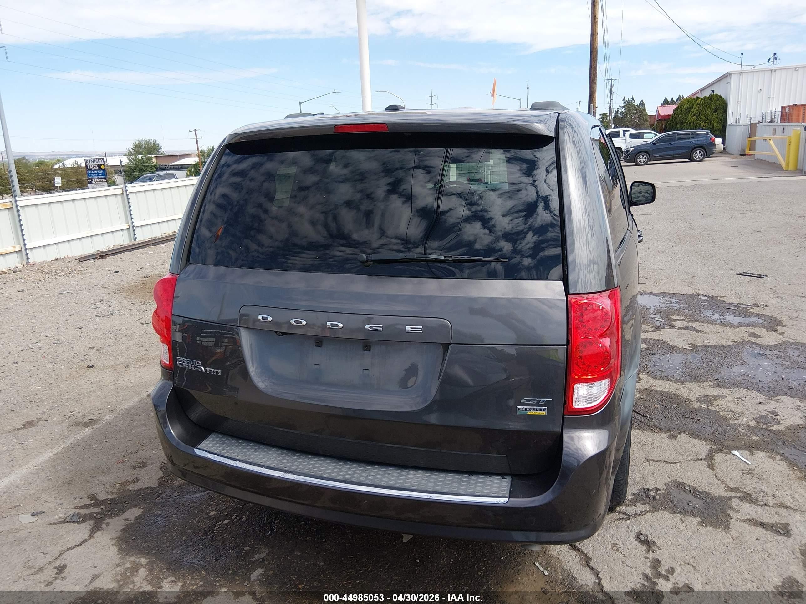 2019 Dodge Grand Caravan Gt Черный vin: 2C4RDGEG7KR606396
