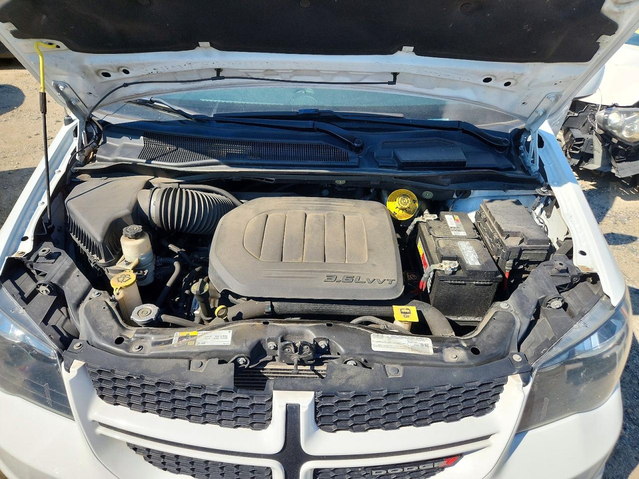 2020 Dodge Grand Caravan Gt White vin: 2C4RDGEG7LR189332