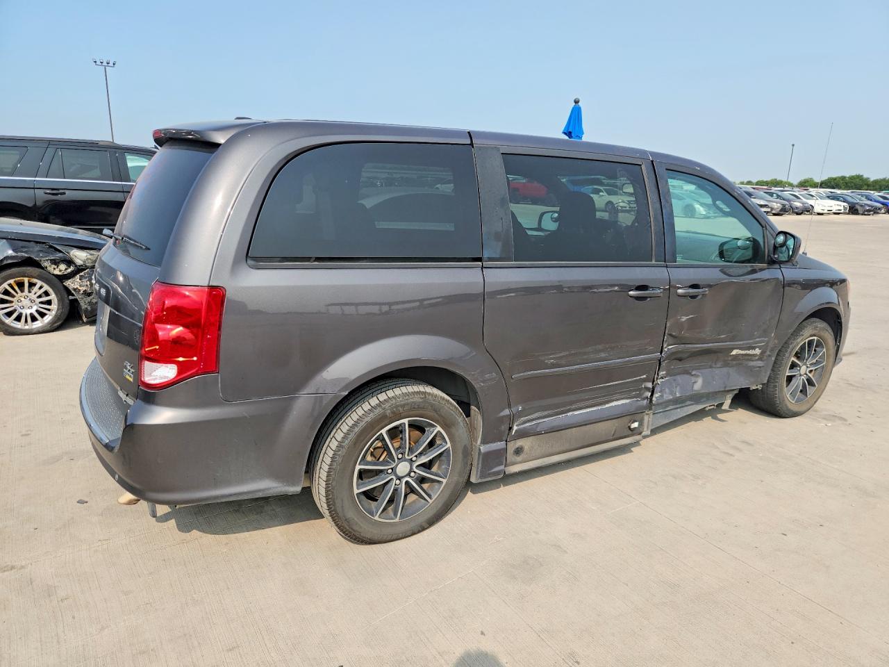 2015 Dodge Grand Caravan R/t Gray vin: 2C4RDGEG8FR633502