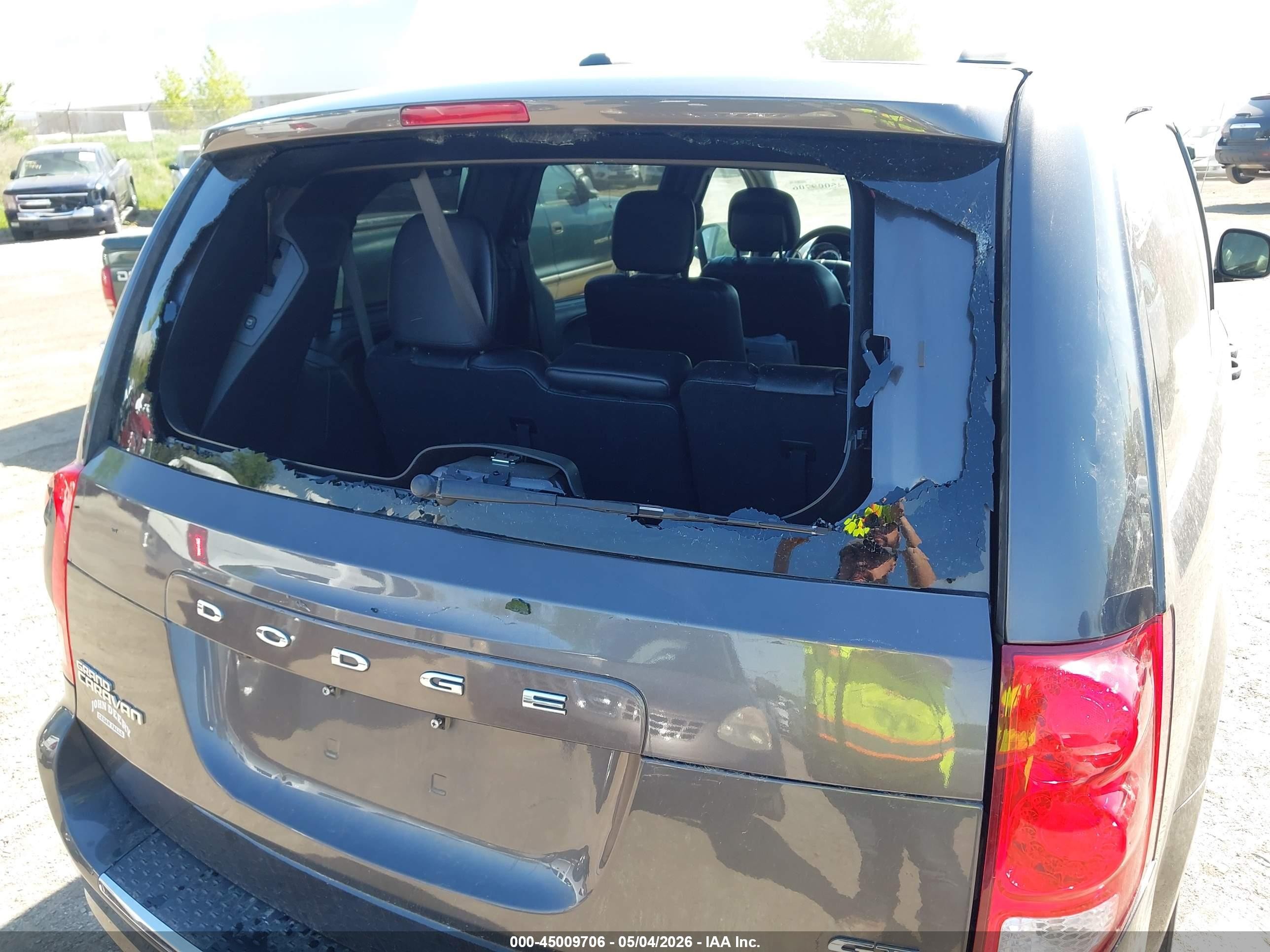 2017 Dodge Grand Caravan Gt Gray vin: 2C4RDGEG8HR693475