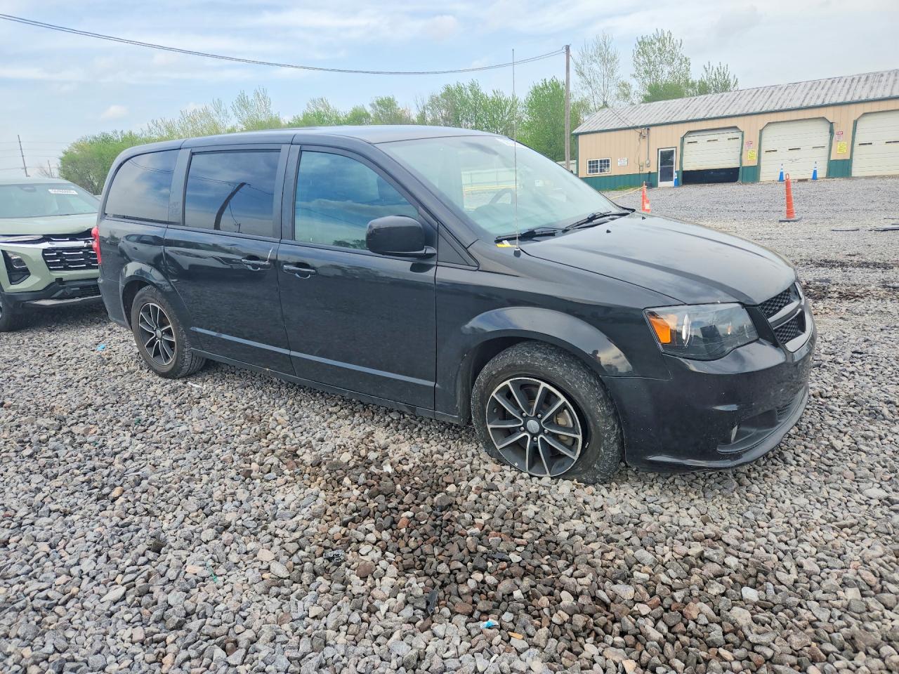 2019 Dodge Grand Caravan Gt Black vin: 2C4RDGEG8KR634059