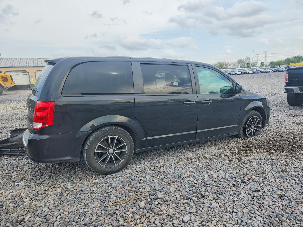 2019 Dodge Grand Caravan Gt Black vin: 2C4RDGEG8KR634059