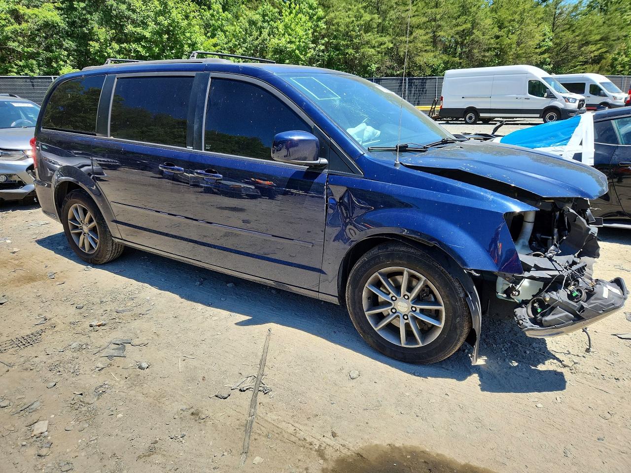 2014 Dodge Grand Caravan R Blue vin: 2C4RDGEG9ER276460