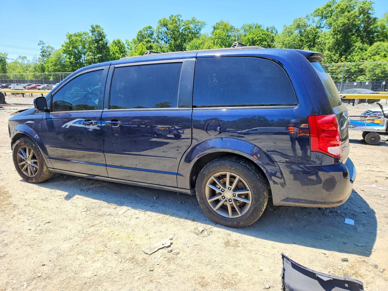 2014 Dodge Grand Caravan R Blue vin: 2C4RDGEG9ER276460