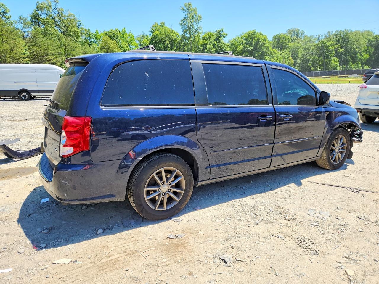 2014 Dodge Grand Caravan R Blue vin: 2C4RDGEG9ER276460