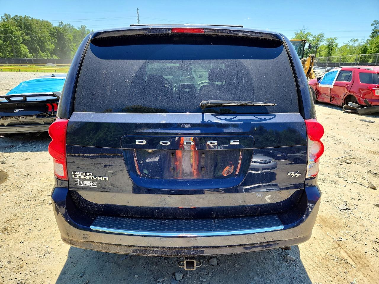 2014 Dodge Grand Caravan R Blue vin: 2C4RDGEG9ER276460