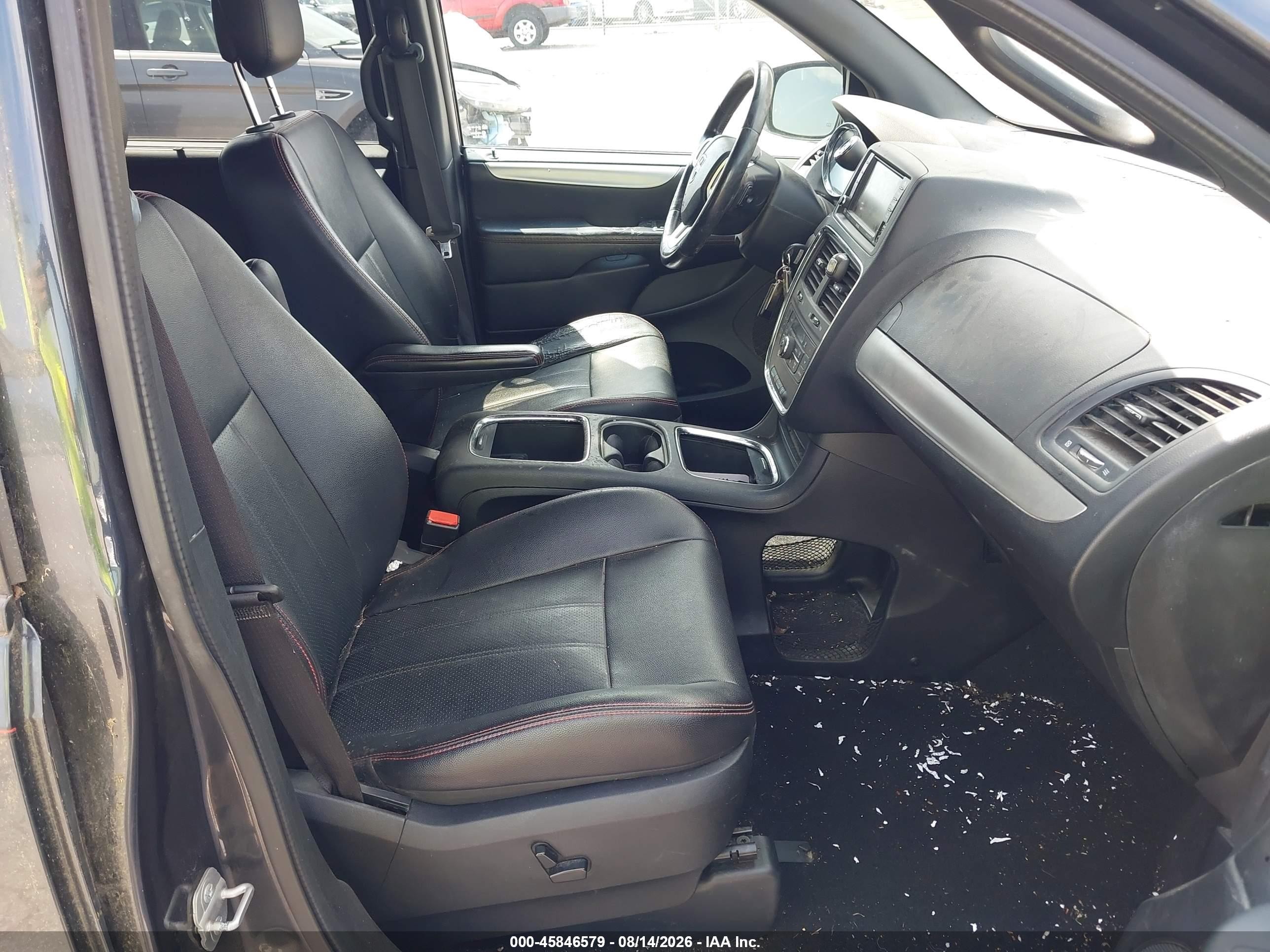 2014 Dodge Grand Caravan R/t Gray vin: 2C4RDGEG9ER449846