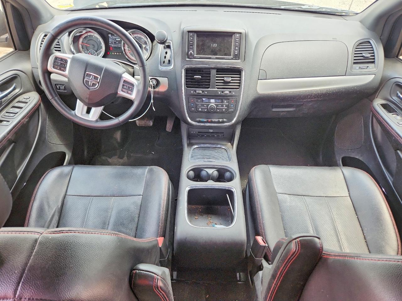 2015 Dodge Grand Caravan R/t Black vin: 2C4RDGEG9FR641818