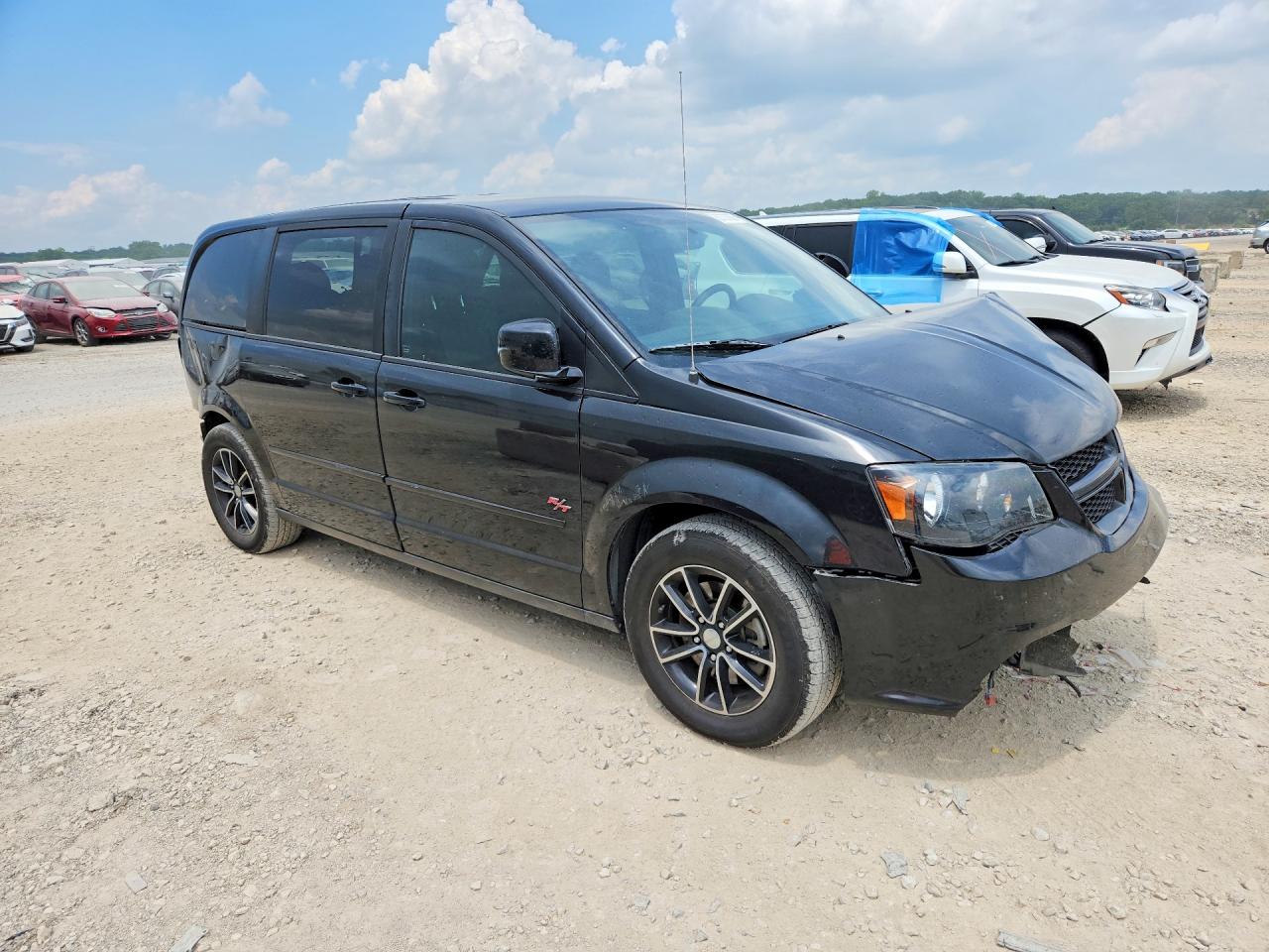 2015 Dodge Grand Caravan R/t Black vin: 2C4RDGEG9FR641818