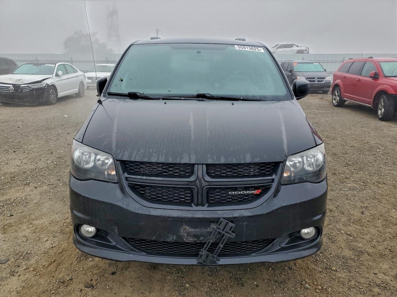 2017 Dodge Grand Caravan Gt Black vin: 2C4RDGEG9HR714883