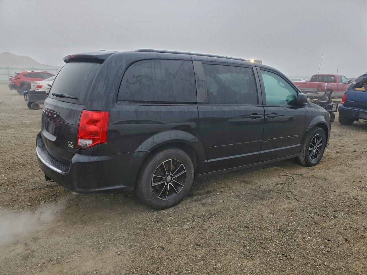 2017 Dodge Grand Caravan Gt Black vin: 2C4RDGEG9HR714883