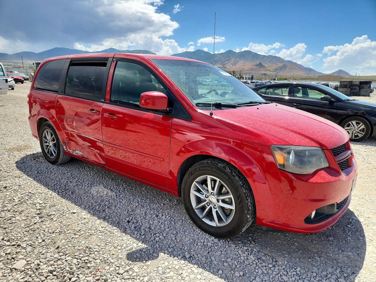 2014 Dodge Grand Caravan R/t Red vin: 2C4RDGEGXER276080