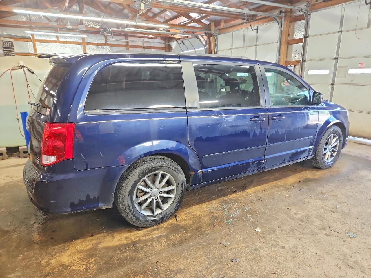 2014 Dodge Grand Caravan R/t Blue vin: 2C4RDGEGXER385638