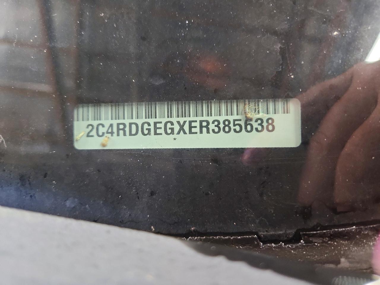2014 Dodge Grand Caravan R/t Blue vin: 2C4RDGEGXER385638