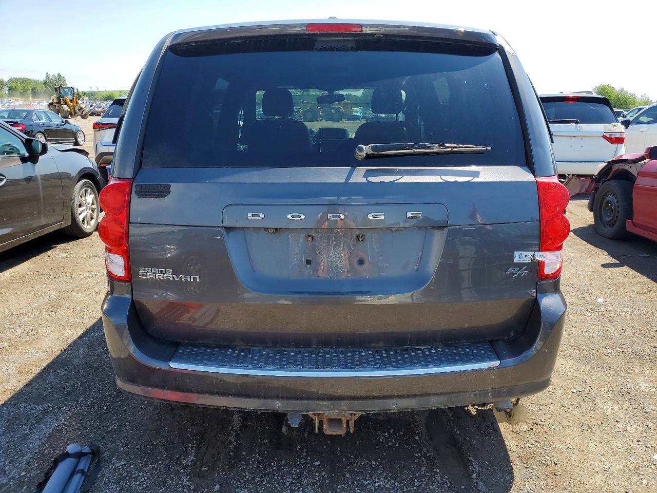 2015 Dodge Grand Caravan R/t Gray vin: 2C4RDGEGXFR650107