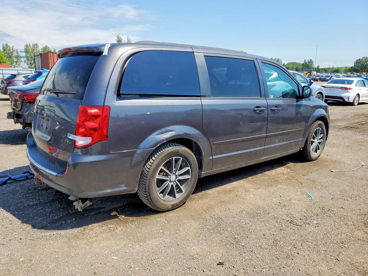 2015 Dodge Grand Caravan R/t Gray vin: 2C4RDGEGXFR650107