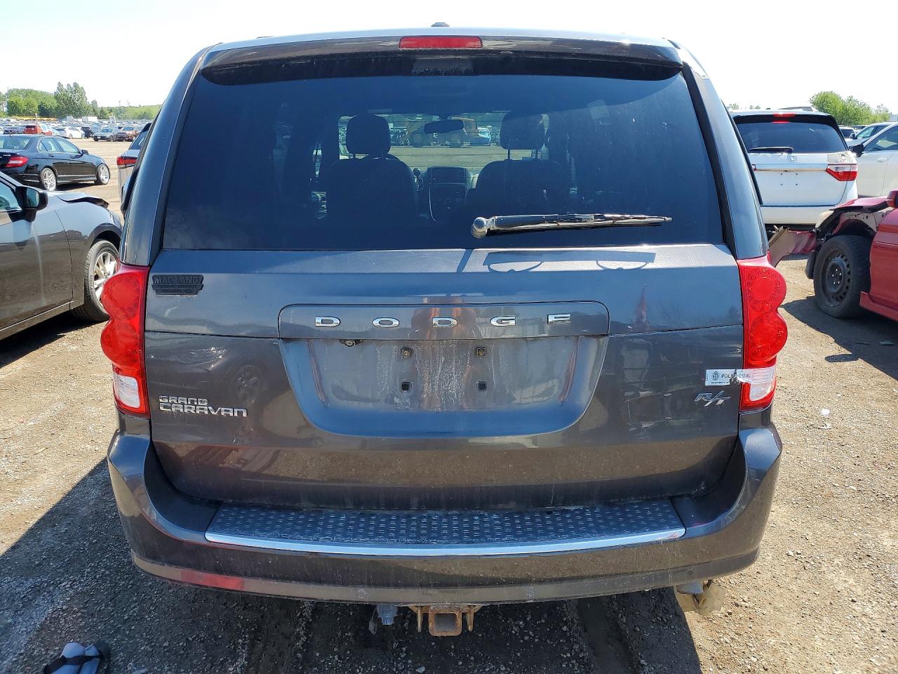 2015 Dodge Grand Caravan R/t Gray vin: 2C4RDGEGXFR650107