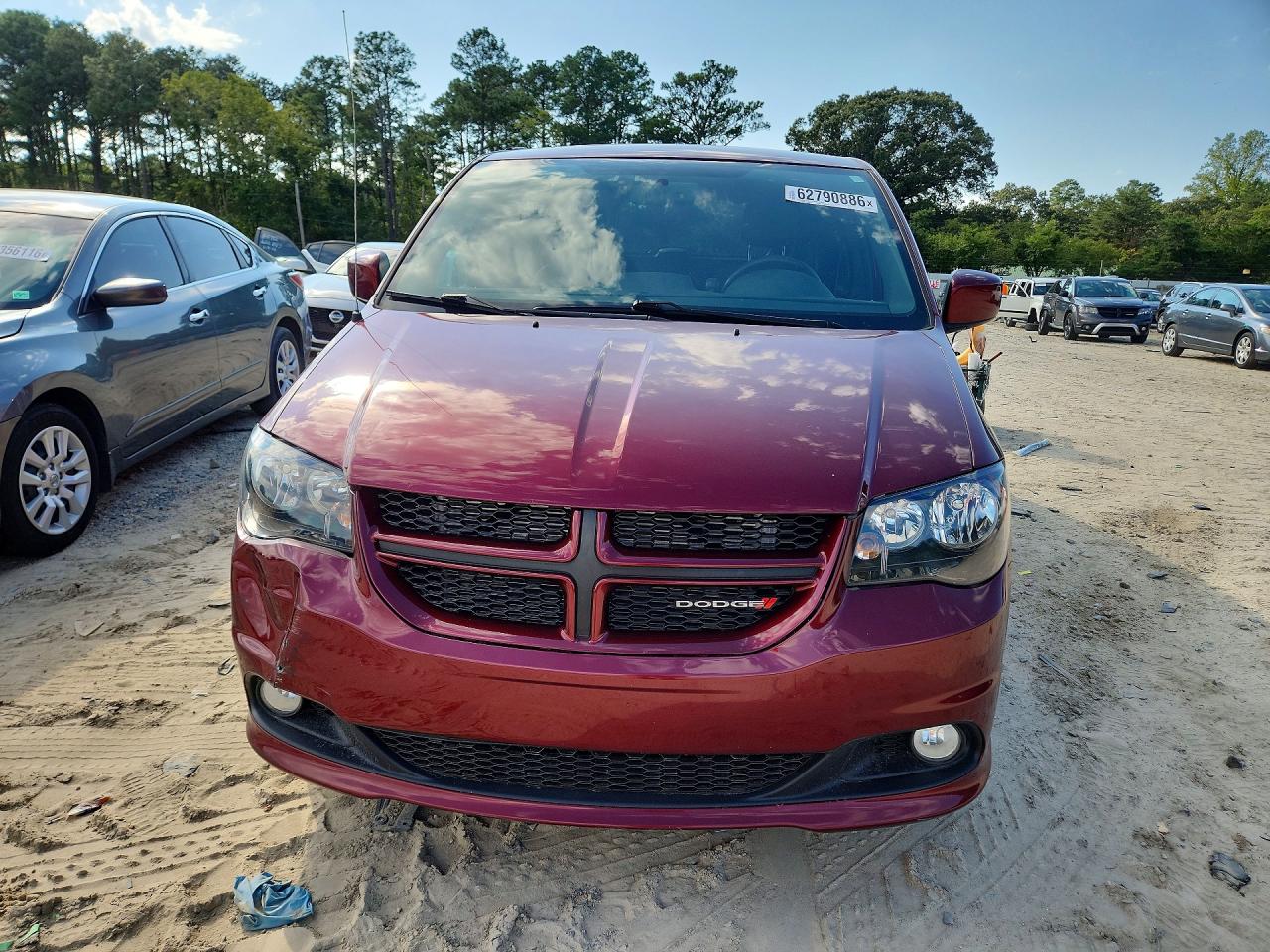 2017 Dodge Grand Caravan Gt Red vin: 2C4RDGEGXHR549801