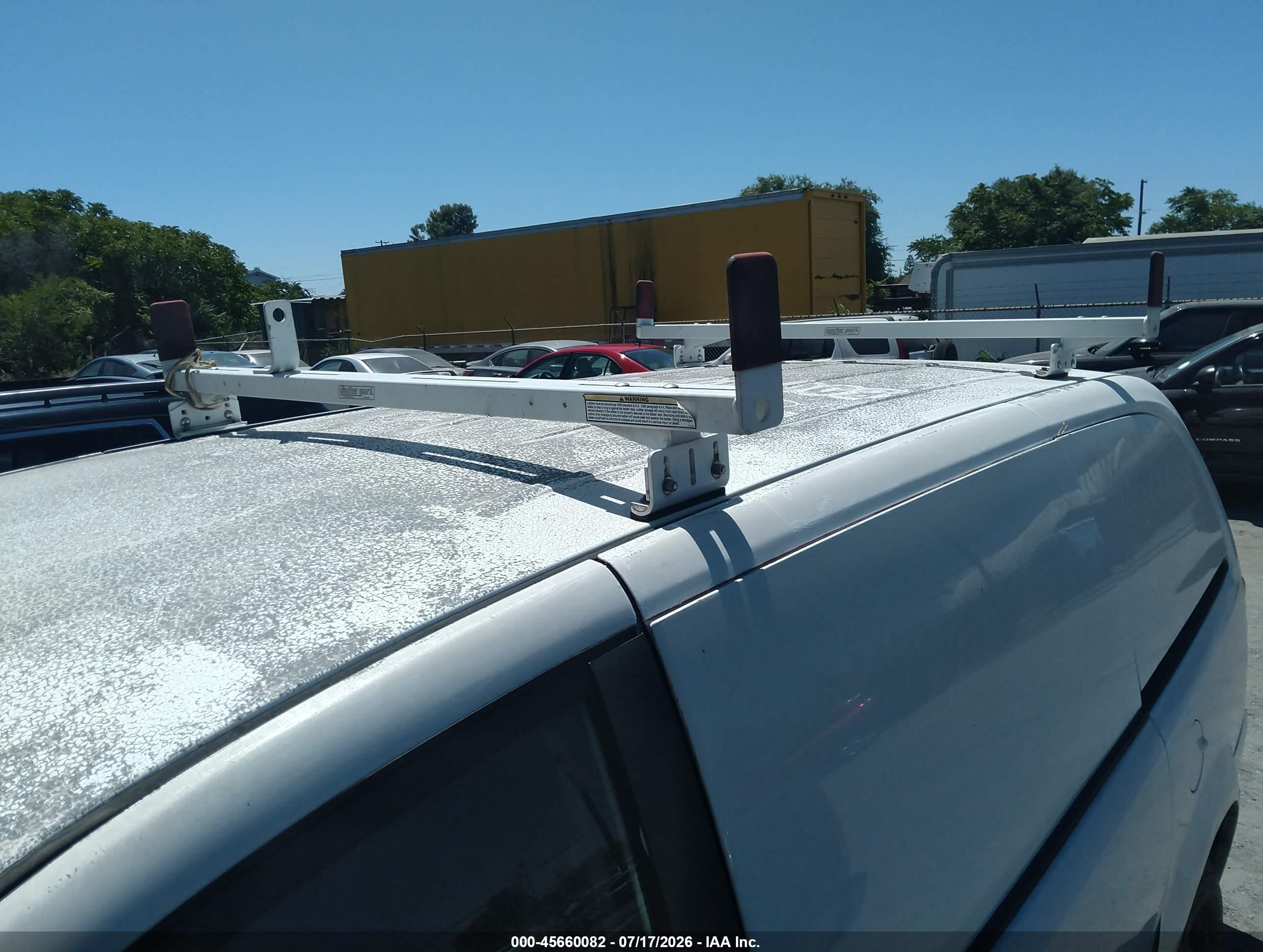 2013 Ram Cargo Tradesman White vin: 2C4RRGAG3DR637686