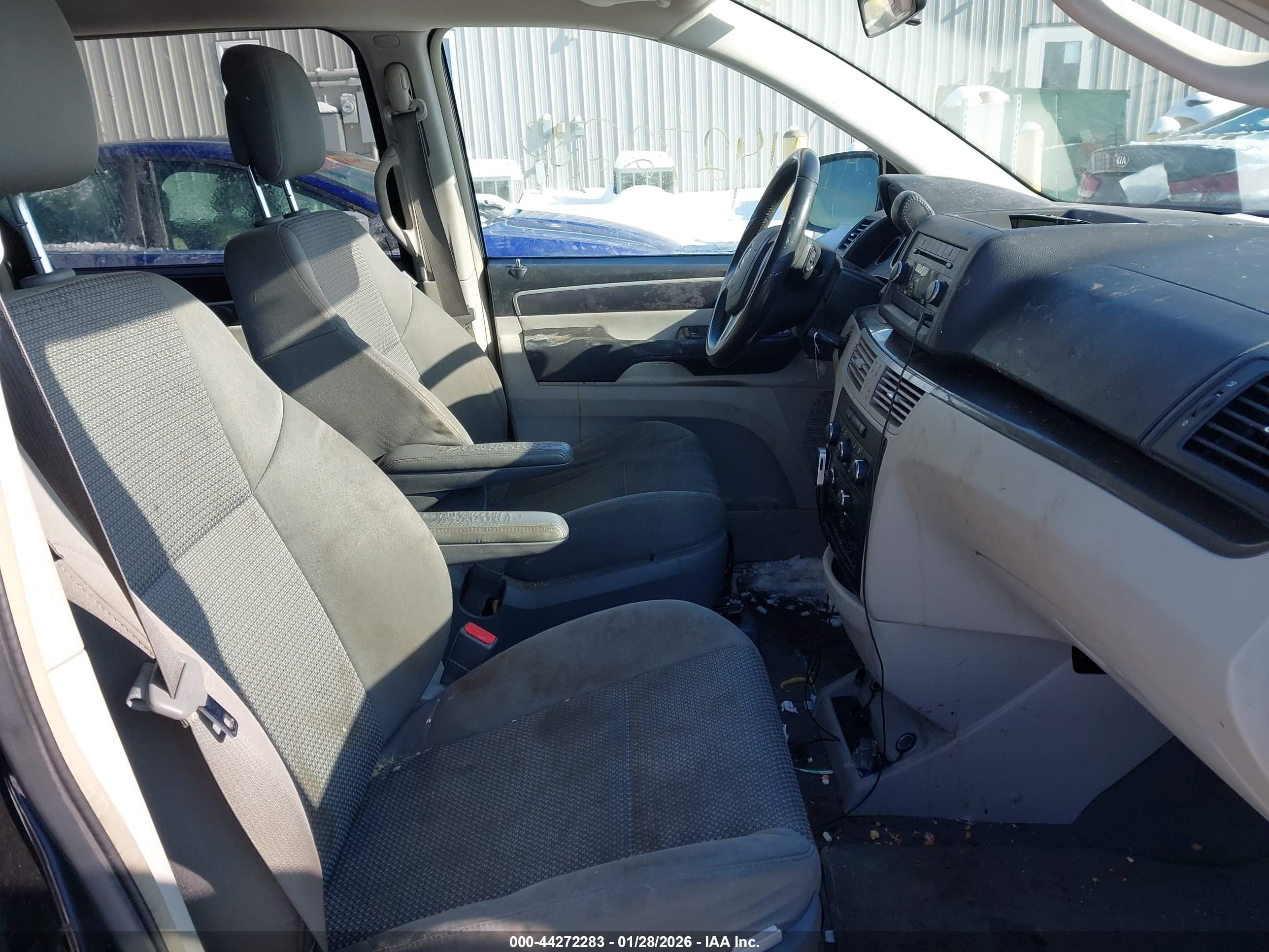 2014 Volkswagen Routan S Black vin: 2C4RVAAG5ER144716