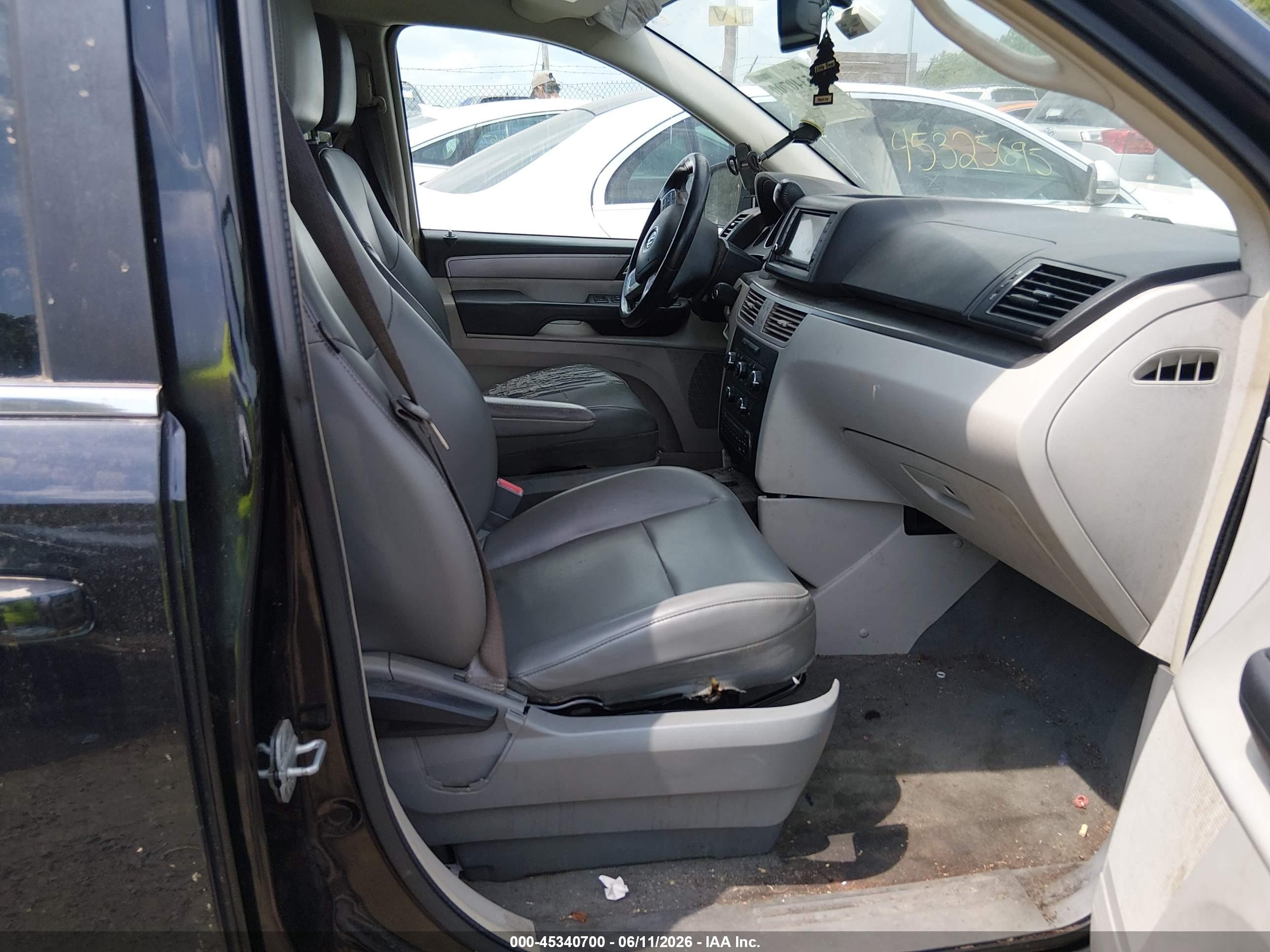 2012 Volkswagen Routan Se Black vin: 2C4RVABG1CR355133