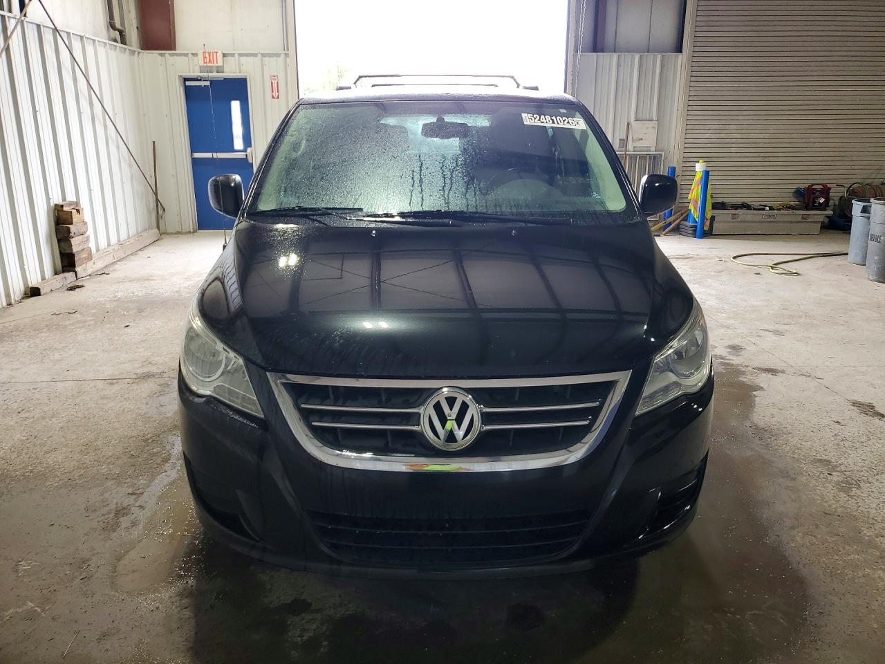 2013 Volkswagen Routan Se Black vin: 2C4RVABG1DR725532