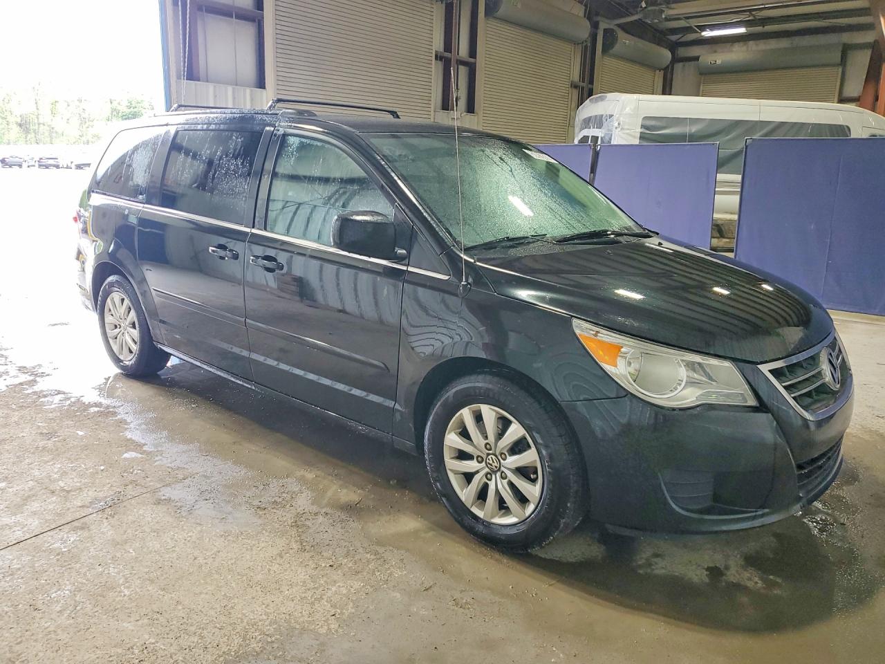 2013 Volkswagen Routan Se Black vin: 2C4RVABG1DR725532