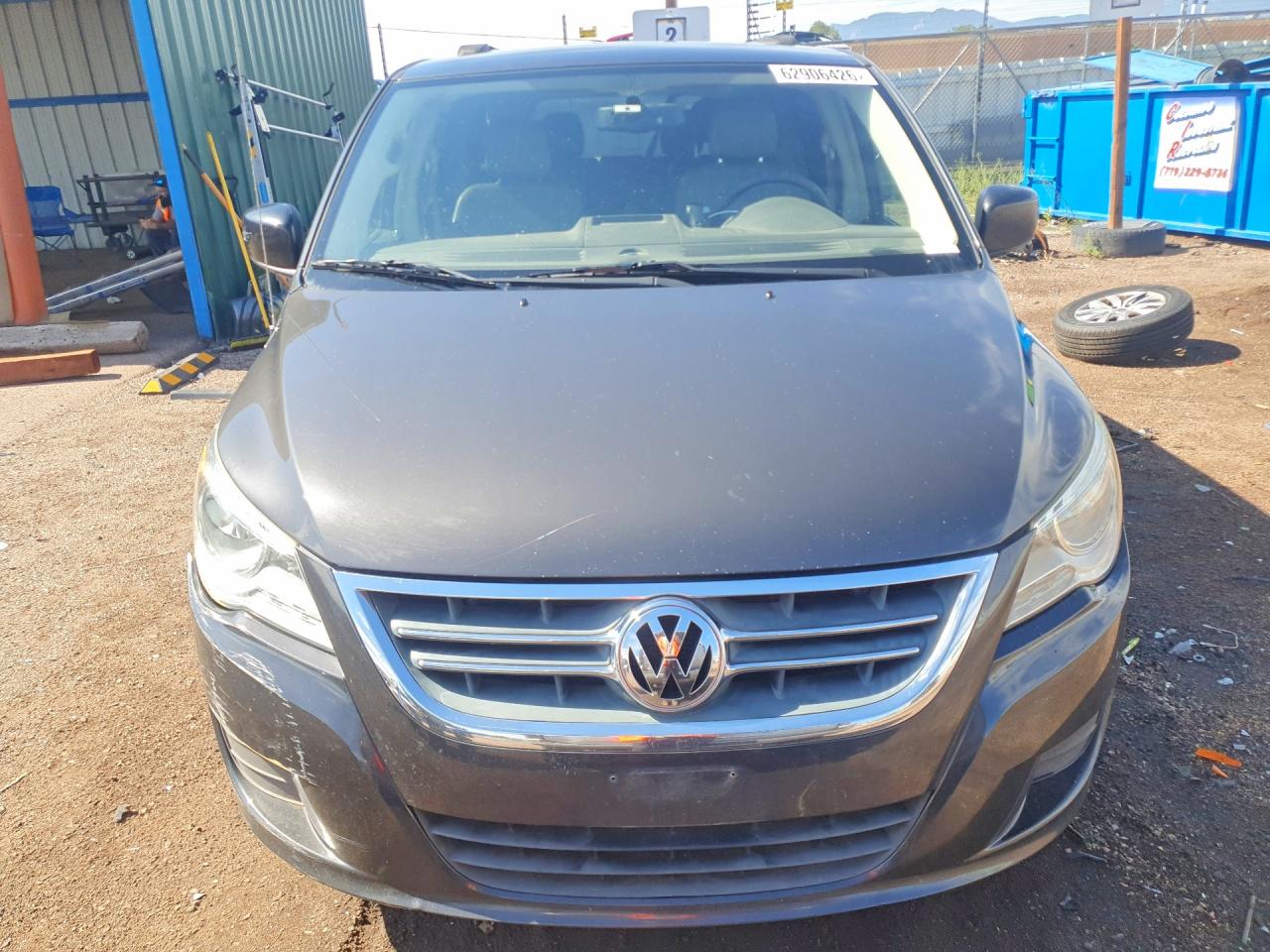 2012 Volkswagen Routan Se Black vin: 2C4RVABG2CR276327