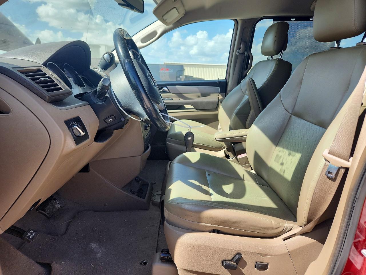 2012 Volkswagen Routan Se Burgundy vin: 2C4RVABG3CR193974
