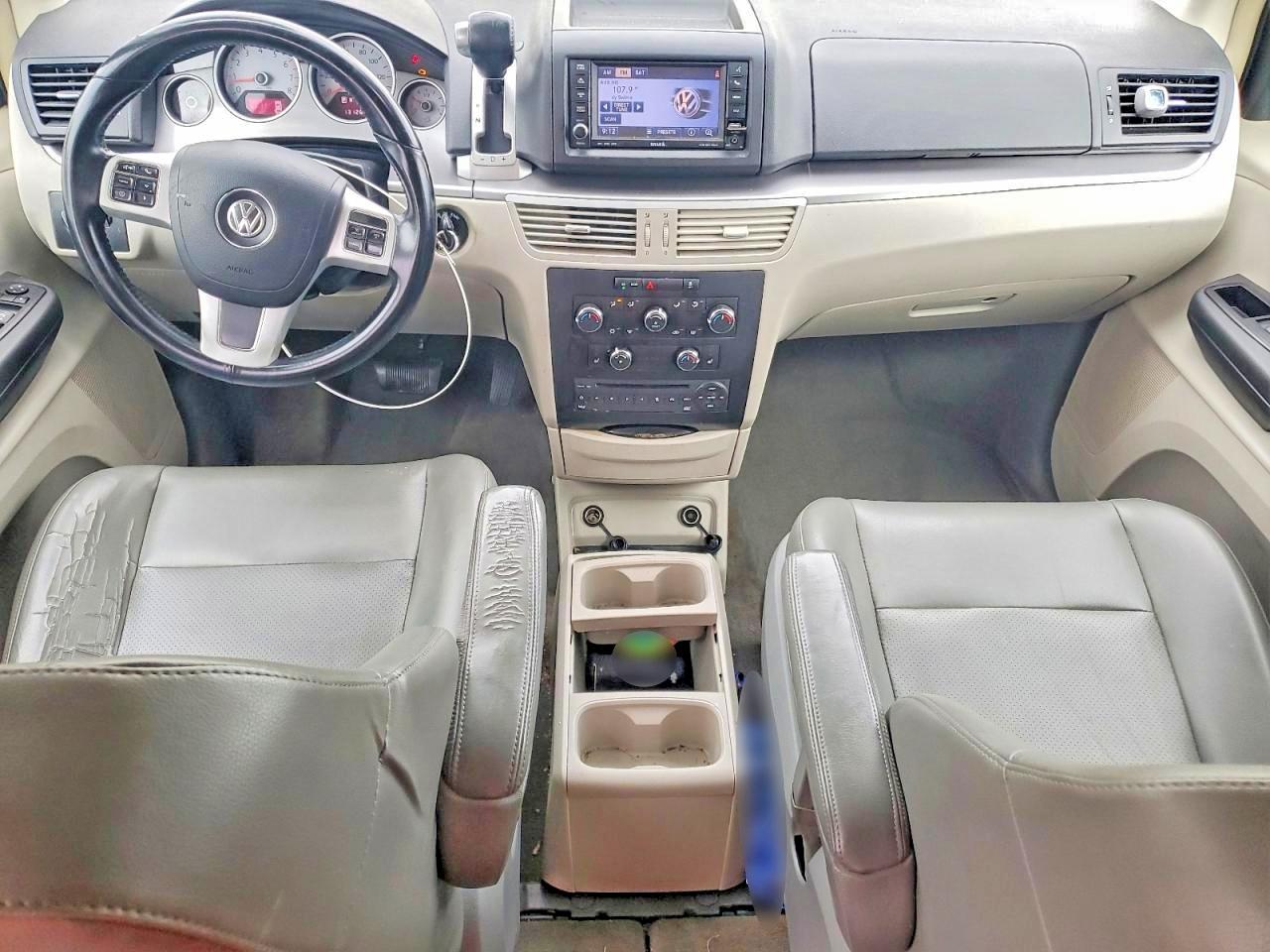 2012 Volkswagen Routan Se White vin: 2C4RVABG3CR392202