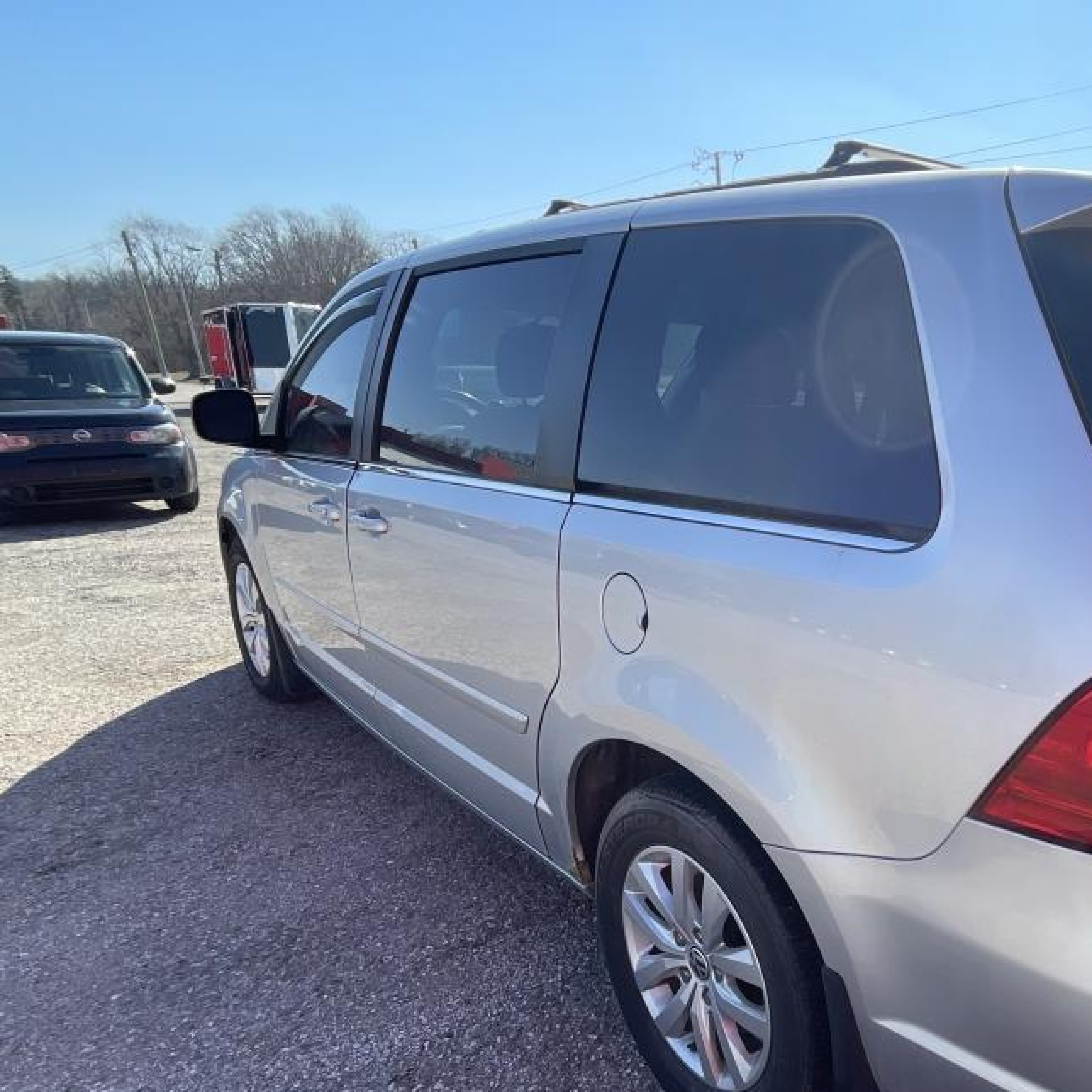 2012 Volkswagen Routan Se Silver vin: 2C4RVABG4CR293873