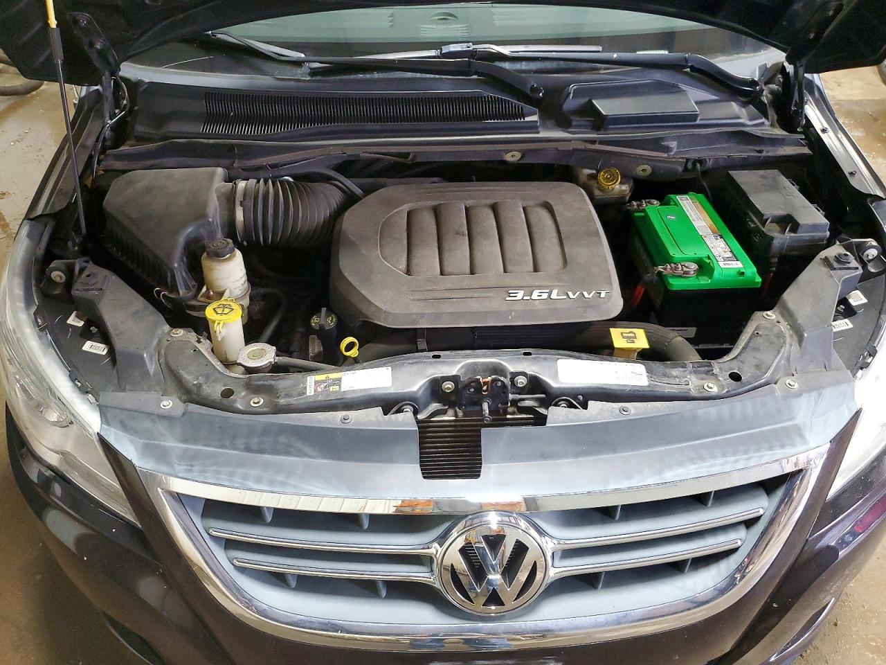 2014 Volkswagen Routan Se Черный vin: 2C4RVABG5ER134993