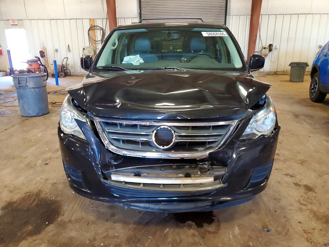 2013 Volkswagen Routan Se Blue vin: 2C4RVABG6DR724733