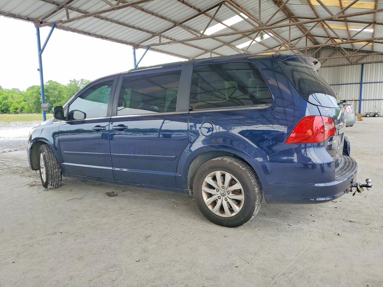 2013 Volkswagen Routan Se Blue vin: 2C4RVABG6DR725106